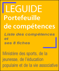 Visuel guide Portefeuille de competences liste des competences et ses 8 fiches