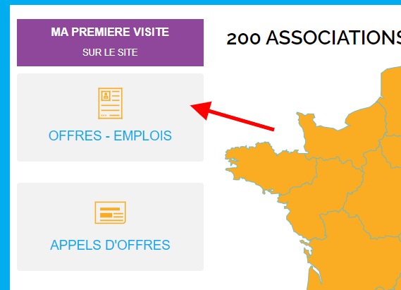 offres d'emplois lesitedesassociations.fr